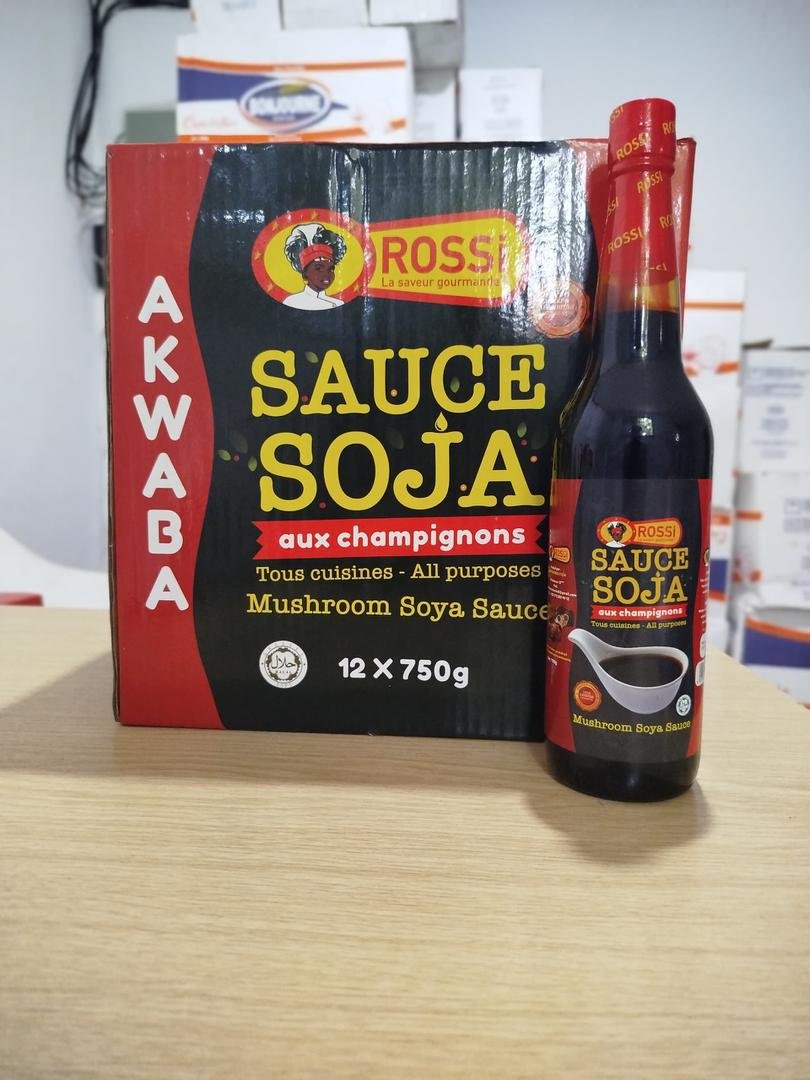 Sauce Soja ROSSI - Carton Grandes Bouteilles